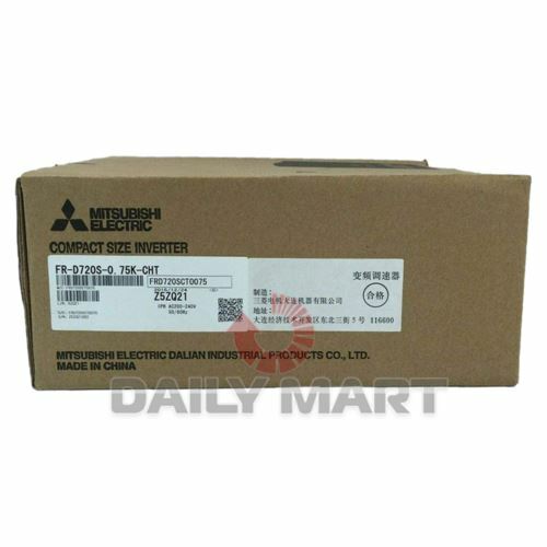 New In Box MITSUBISHI FR-D720S-0.75K-CHT Inverter