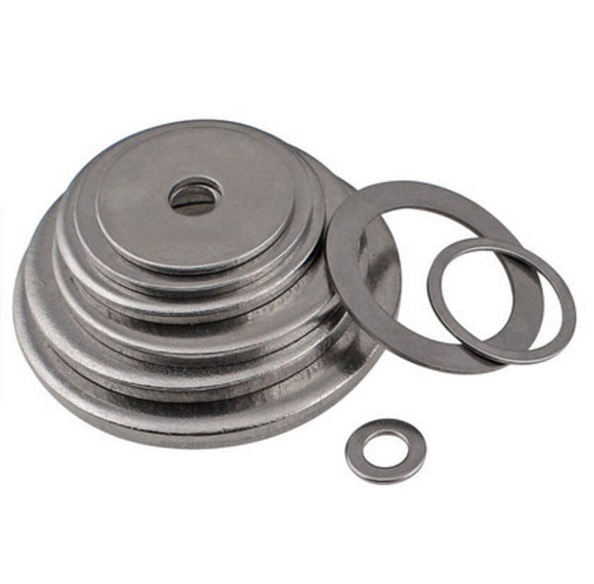 304 SS M1.6-M30 Large Flat Ring Ultra Thin plain Washers Flat washer