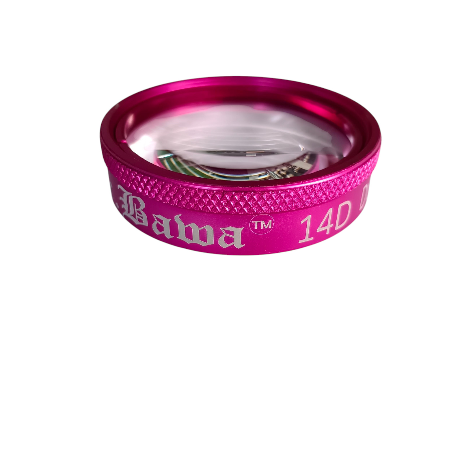 14D Double Aspheric Lens Pink Color Approved By Dr Bawa Free Shipping 100%