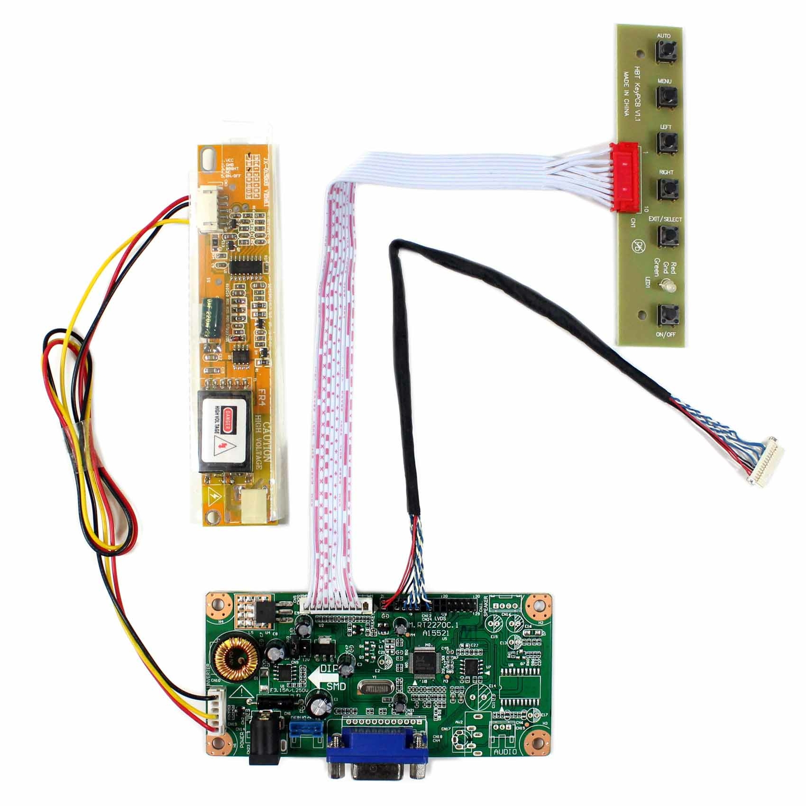 VGA LCD Controller Board Work For 10″ TM100SV 02L02 800×600 LCD Screen