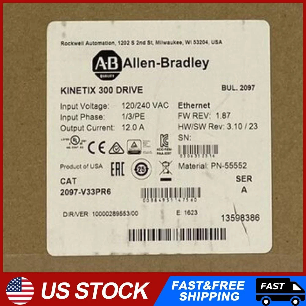 AB 2097-V33PR6 /A KINETIX 300 Free Shipping AB 2097 V33PR6