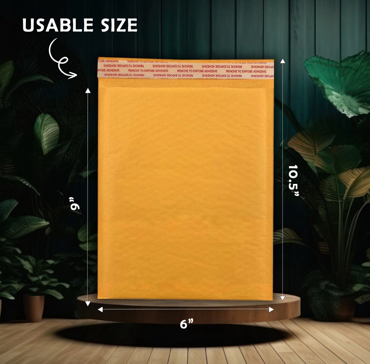 250 #0 6×10 Kraft Bubble Padded Envelopes Mailers Inner 6×9