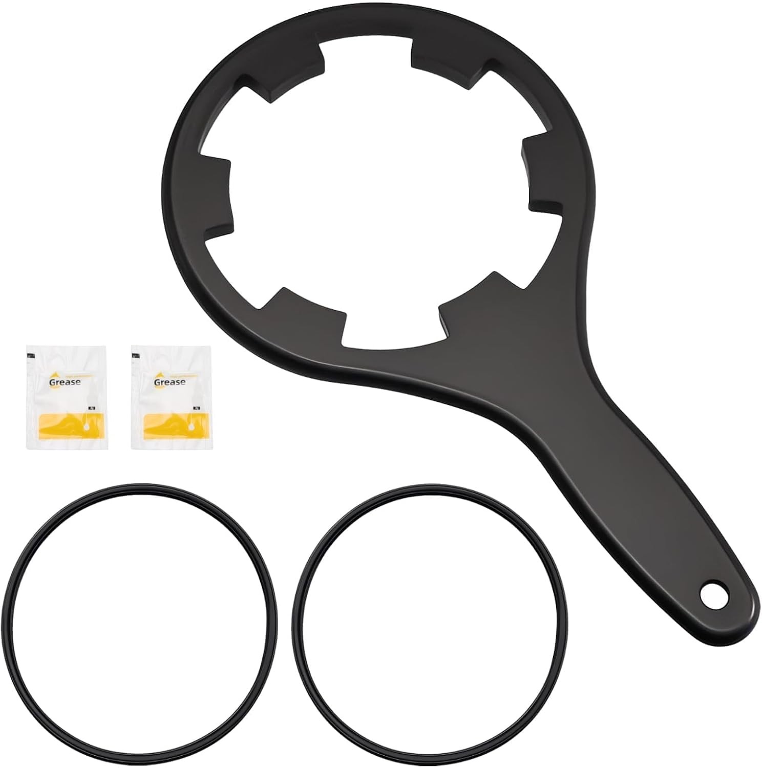 Chlorinator Wrench Opener with CLX200K O-Rings, Upgrade Alloy Plastic Chlorinato