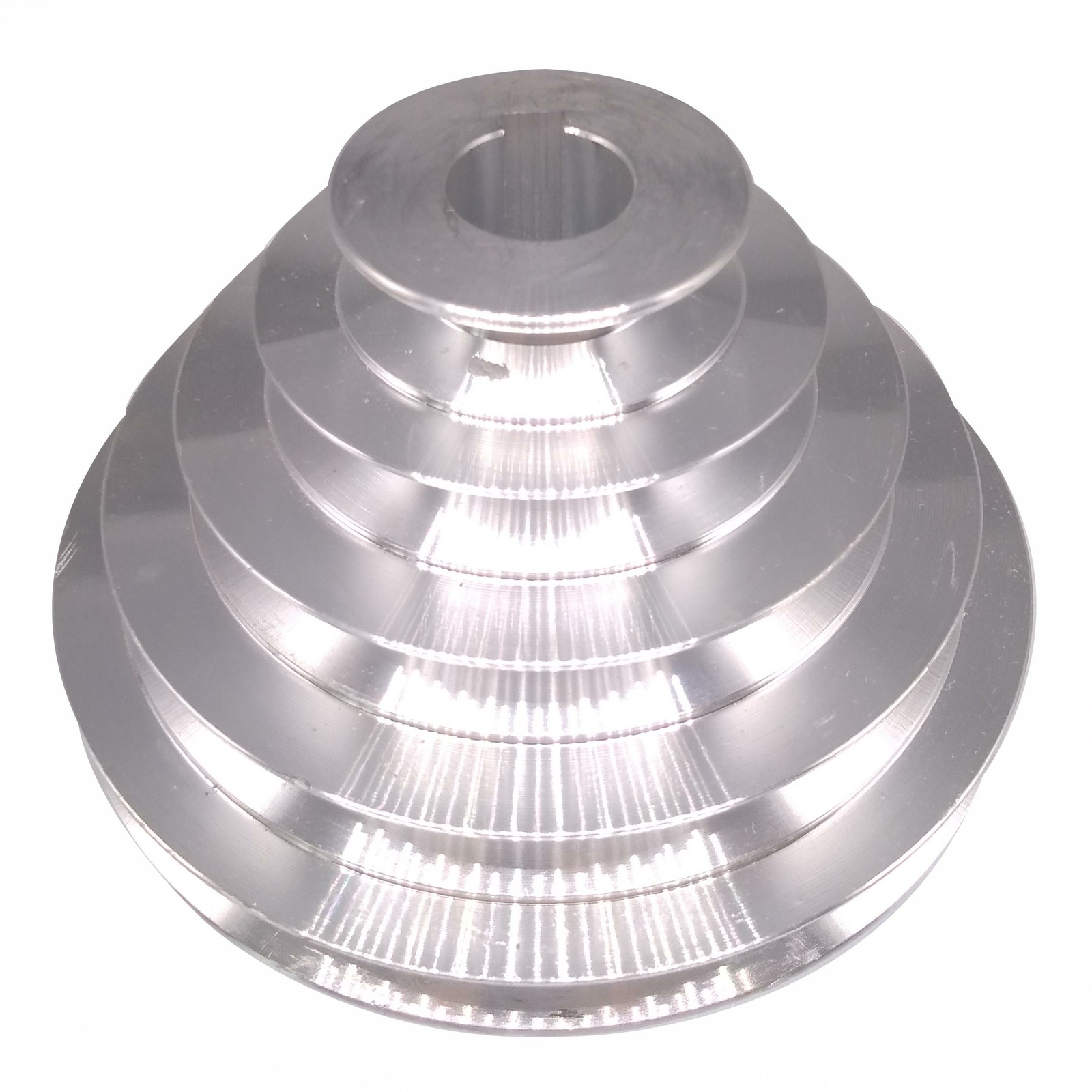 25mm Bore 5 Step A Type V-Belt Pagoda Pulley Belt Outter Dia 54-150mm