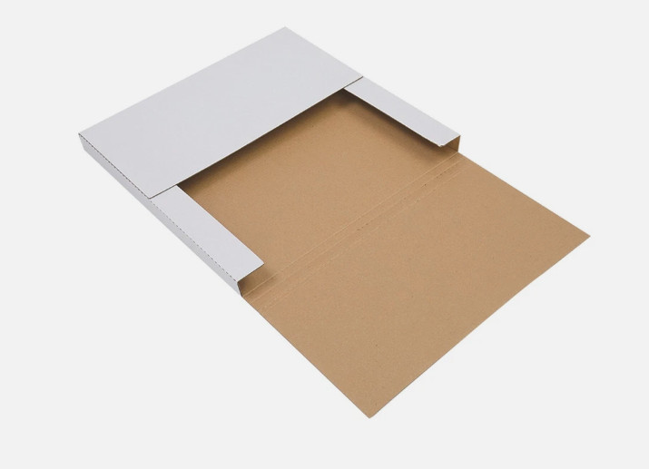 100 X White Vinyl Record LP Shipping Mailer Boxes 12.5″x12.5″x1″ Album Paper Box