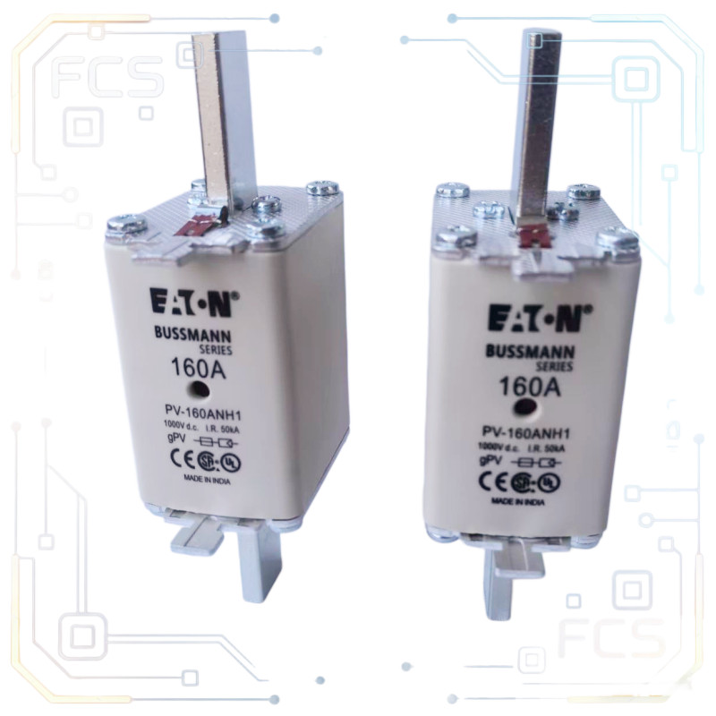 PV-160ANH1 160A DC 1000V UL NH1 Bussmann Photovoltaic Fuse