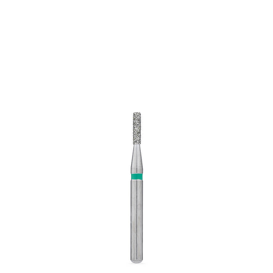 BrioPrep Flat-End Cylinder Sterile Economy Diamond Burs By Brasseler (25/pk)