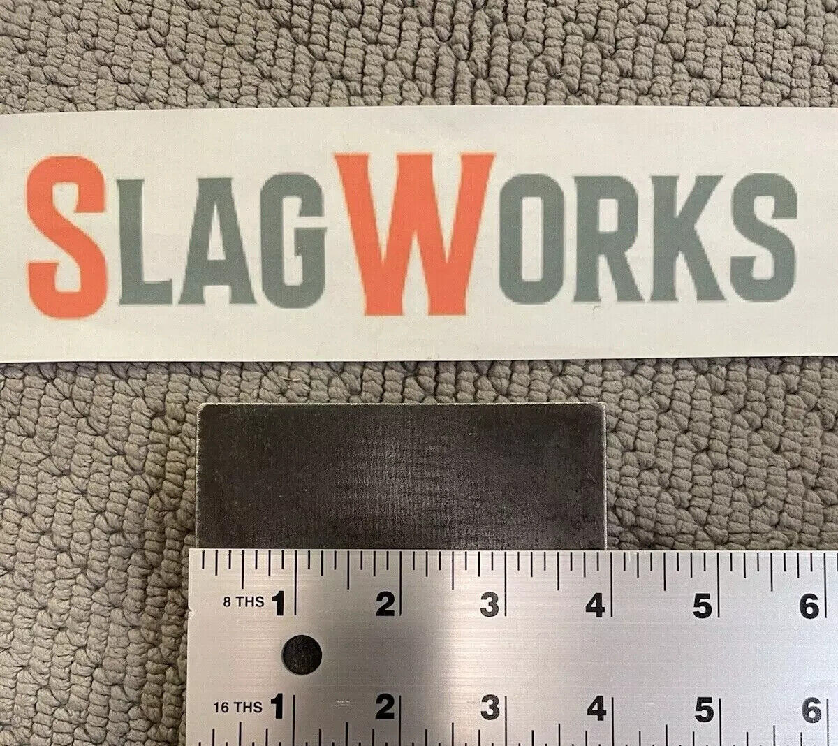 3/8x3x4 inch steel plate 3”x4” A36 Hot Roll Flat .375″ Thick (2 pcs.)