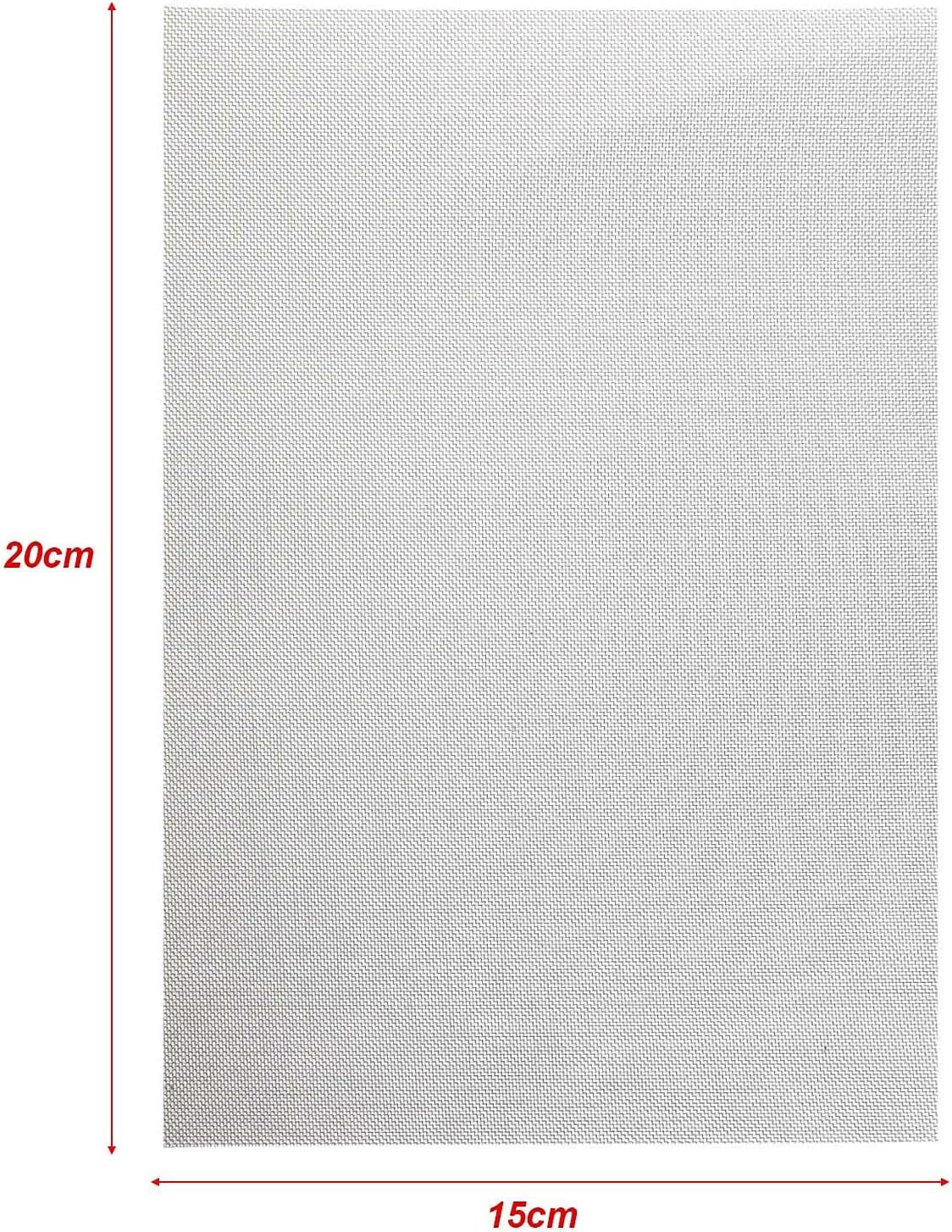 5 Piezas De Malla De Soldadura Pantalla De Malla De Alambre De Acero Inoxidable