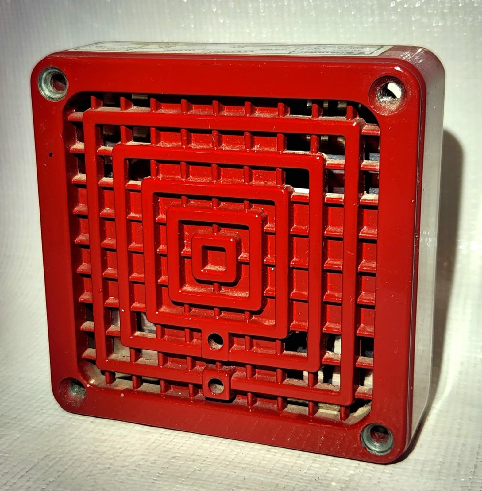 Simplex 2901‑9806 Vibratone Horn, 4903‑9101 Strobe Plate, Fire Alarm Horn Strobe