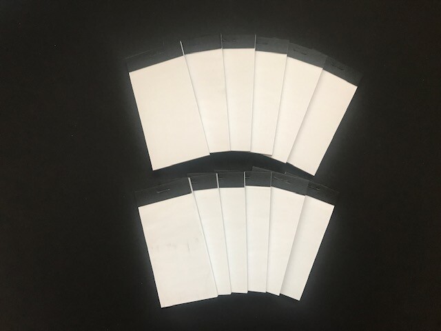 12 Pcs. – 32304 Note Pad Refills for Montblanc Mozart Series 2″ x 4 “