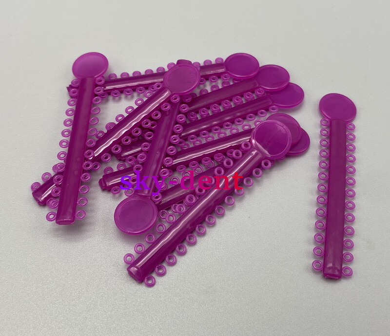 1040pcs/pack Dental Orthodontic Elastic Ligature Ties Bands for Brackets Brace