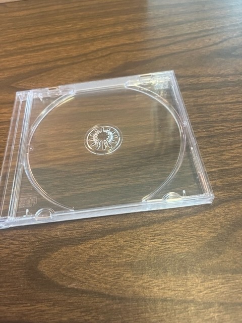 10 New PS1 Game Case 10.4mm Single CD Cases w/Clear Tray,PS1-KC04PKCDA FREE SHIP