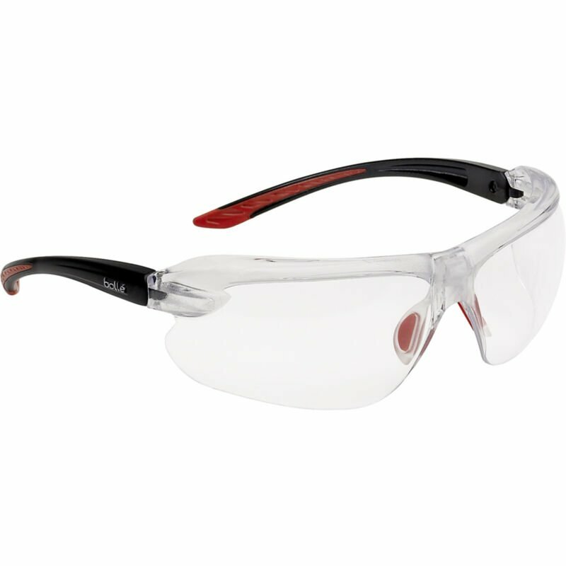 Bolle IRI-S Black Temples & Clear Anti-Fog Lens Bifocal Safety Glasses (1.5-3.0)