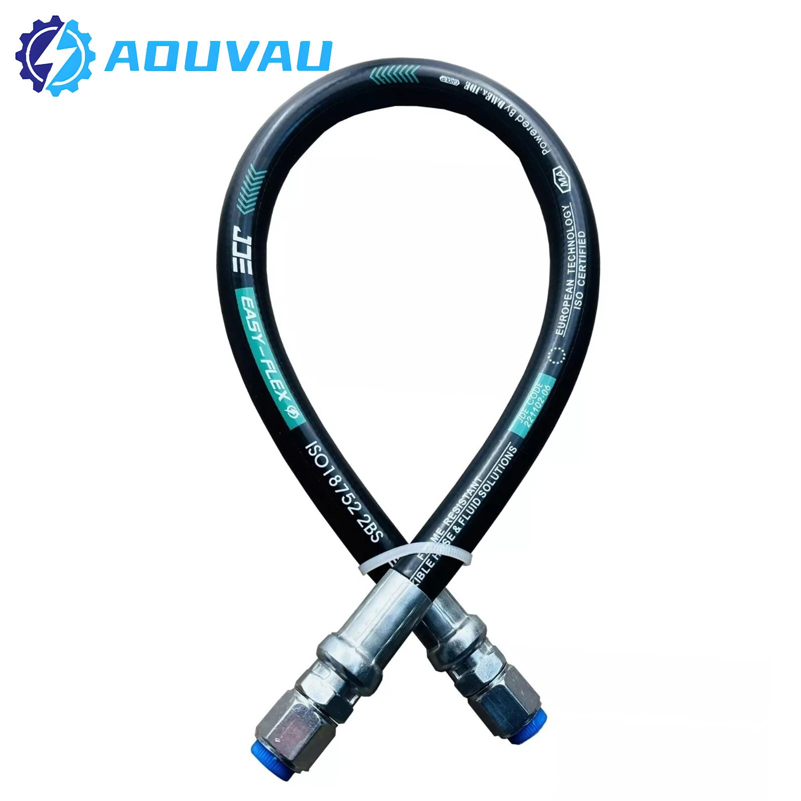 Hydraulic Hose Swivel Assembly 1/2″ with JIC X Female JIC, 3988PSI,48″ Long
