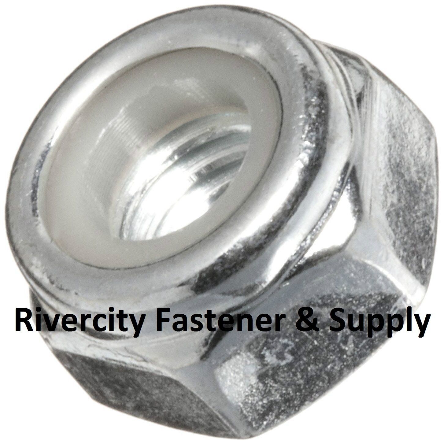 3/8-16 Nylon Insert Lock Nut Thin / Jam / Half thick NTE Series 3/8×16 Nuts