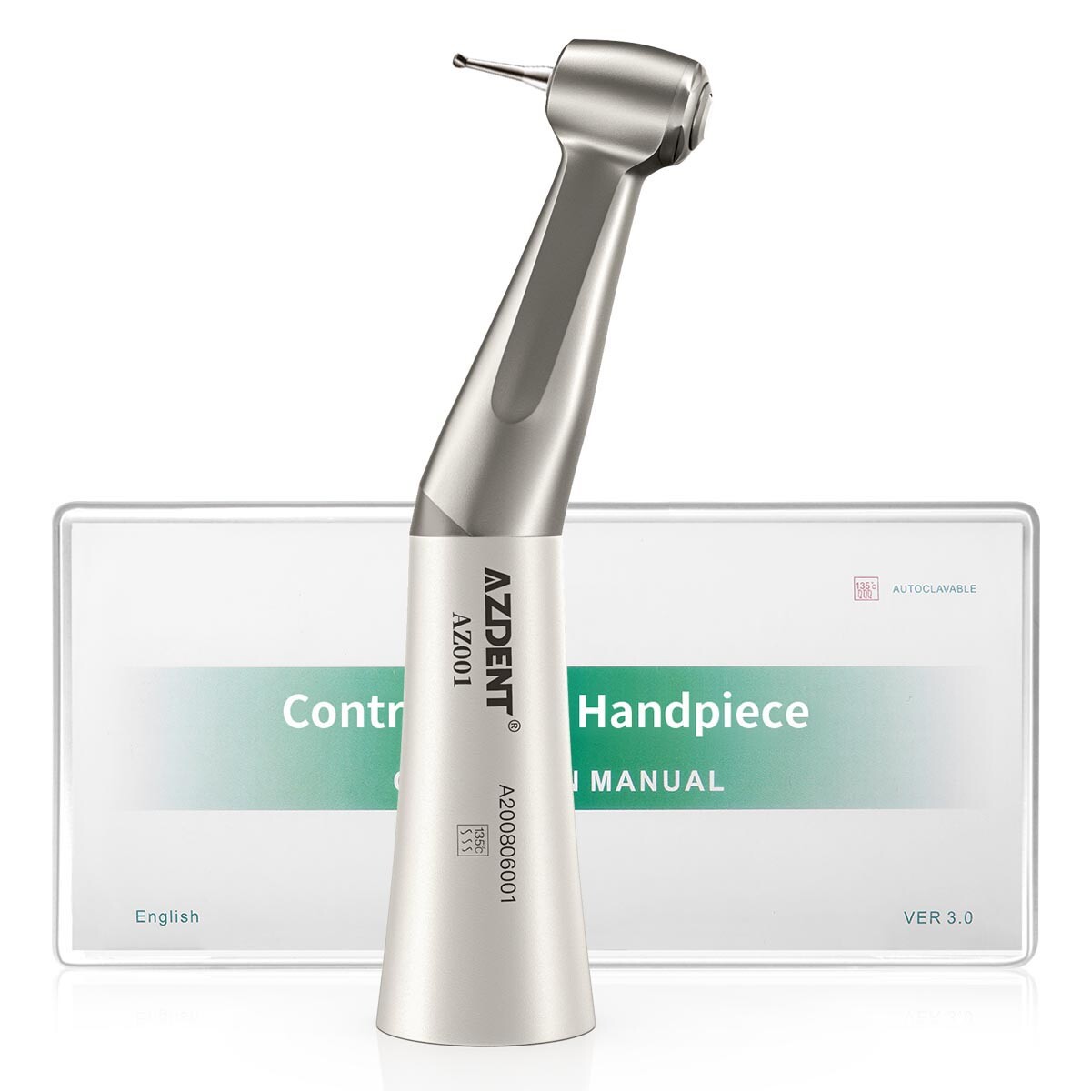 Dental Slow Low Speed Handpiece Contra Angle Push Button