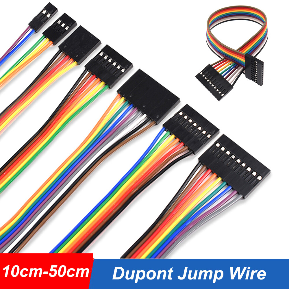 Dupont Jump Wire Female To Female Jumper Breadboard Cable For DIY 2.54mm