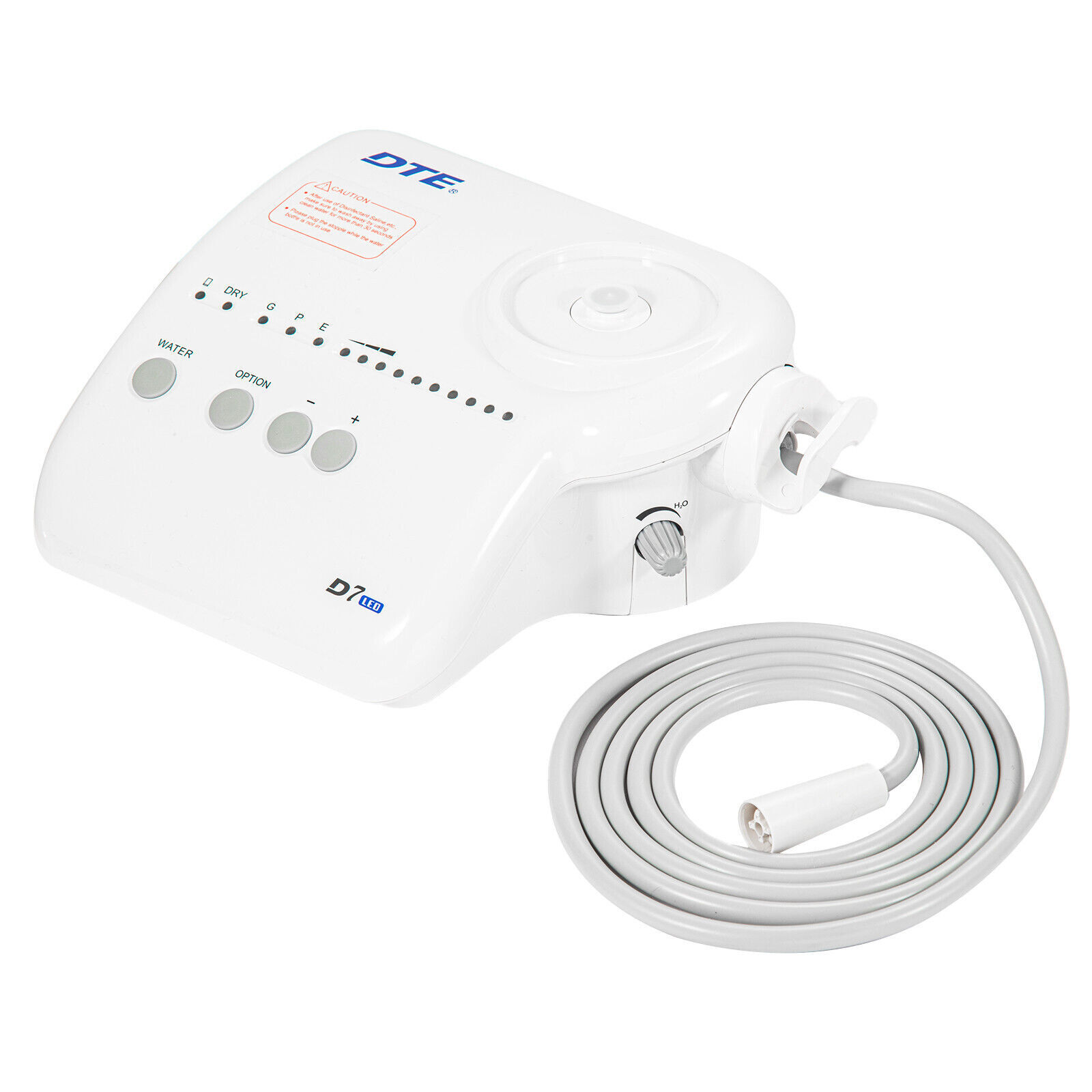 Woodpecker DTE D7 LED Dental Ultrasonic Piezo Scaler HD-7L Handpiece with 8 Tips
