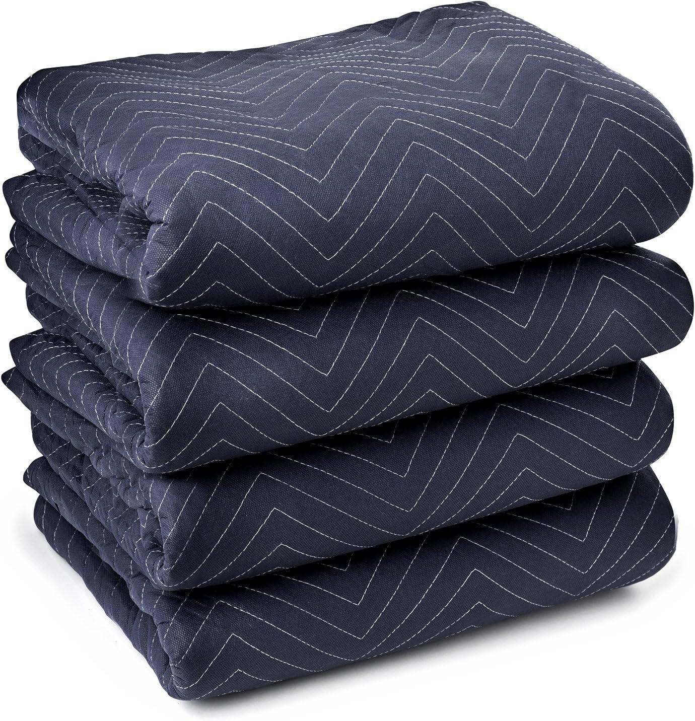 4 Moving & Packing Blankets – Pro Economy – 80″ X 72″ (35 Lb/Dz Weight) – Profes