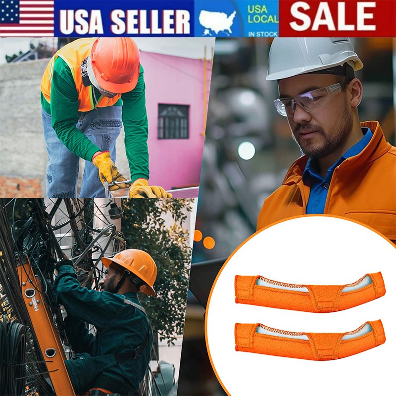 2-40pcs Safety Helmet Sweatband Cotton Hard Hat Liner Accessories Washable
