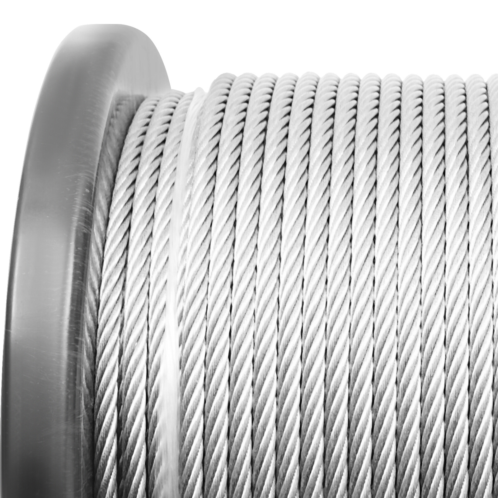 T304 Stainless Steel Cable 1/4″x 200ft Marine Grade Deck Cable Railing 7*19 NEW