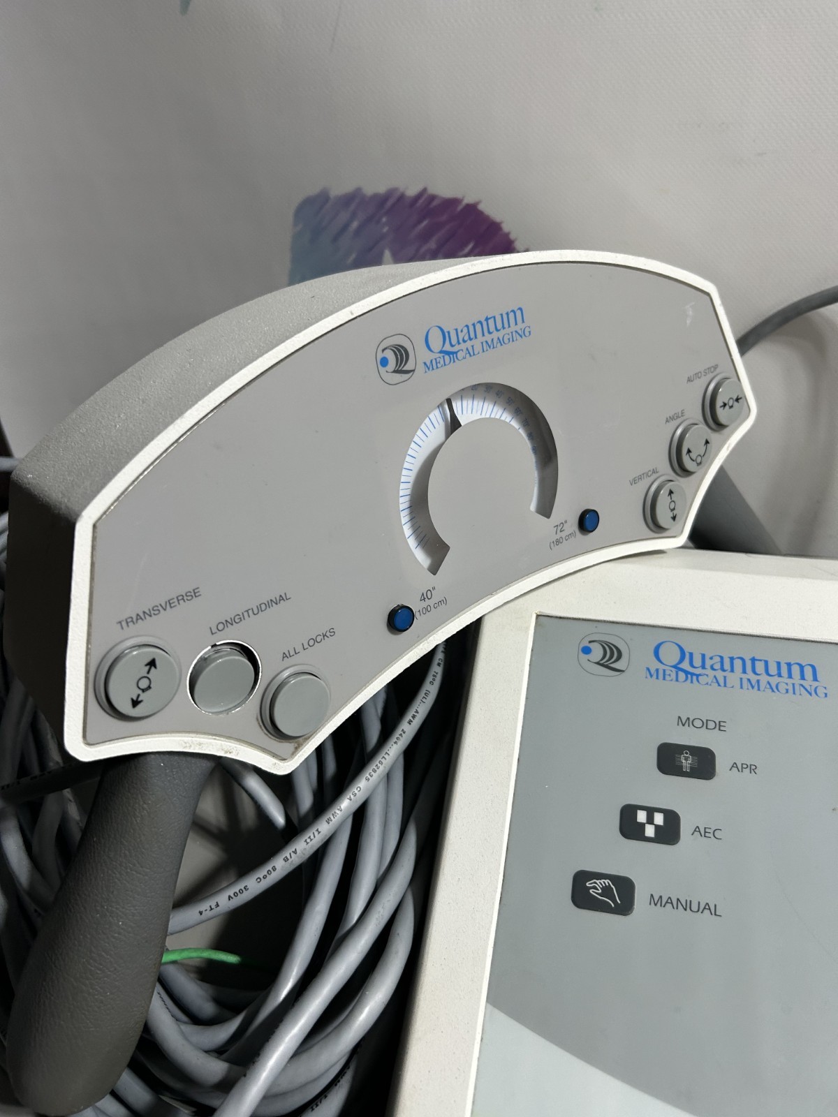 Quantum Medical Imaging Odyssey QG-5000 Control Console and Hand Control