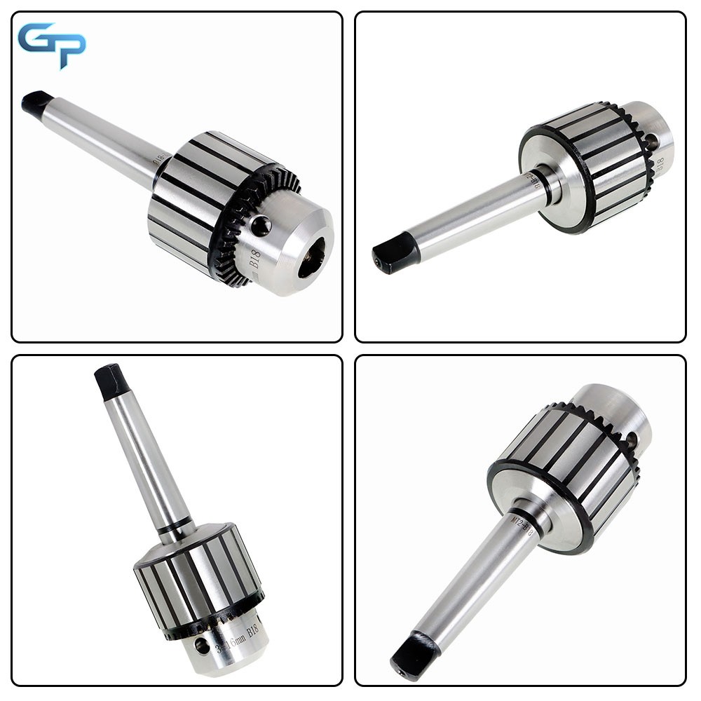 Super Heavy Duty 5/8 Drill Chuck With K32 Chuck Key And Mt2 Shank 2 Morse Taper”