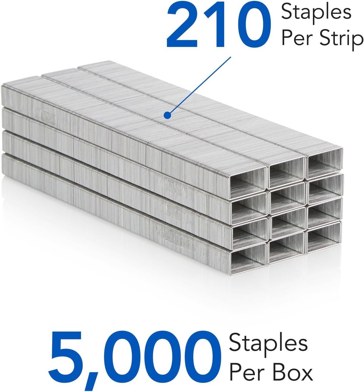 Staples Standard 1/4 inches 210/Strip 5000/Box Staples Home Office Swingline