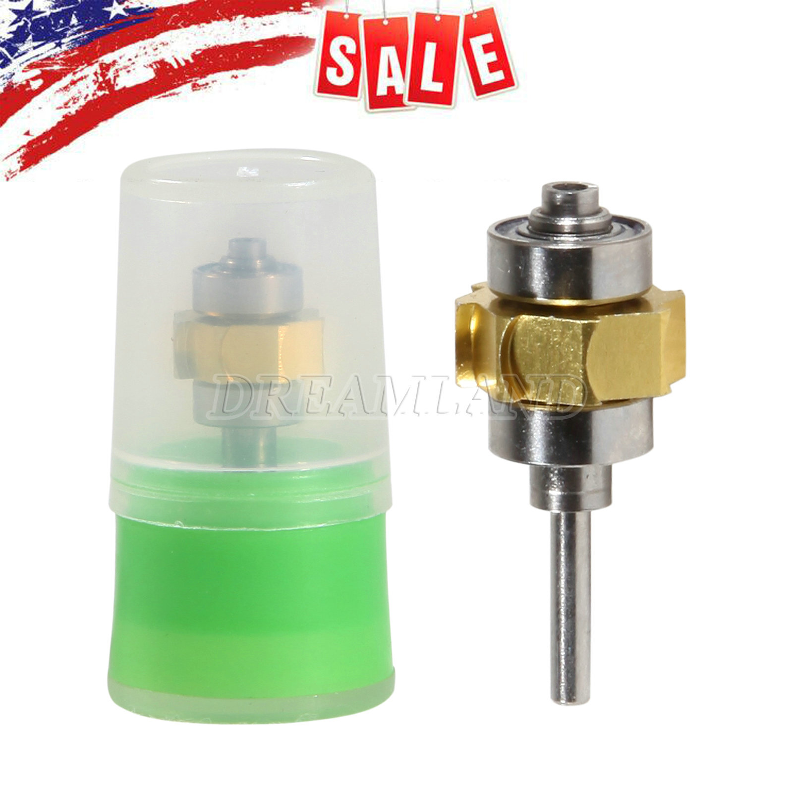 1-10 * Dental Fiber Optic High Speed Handpiece/ 6Hole LED Coupler USA
