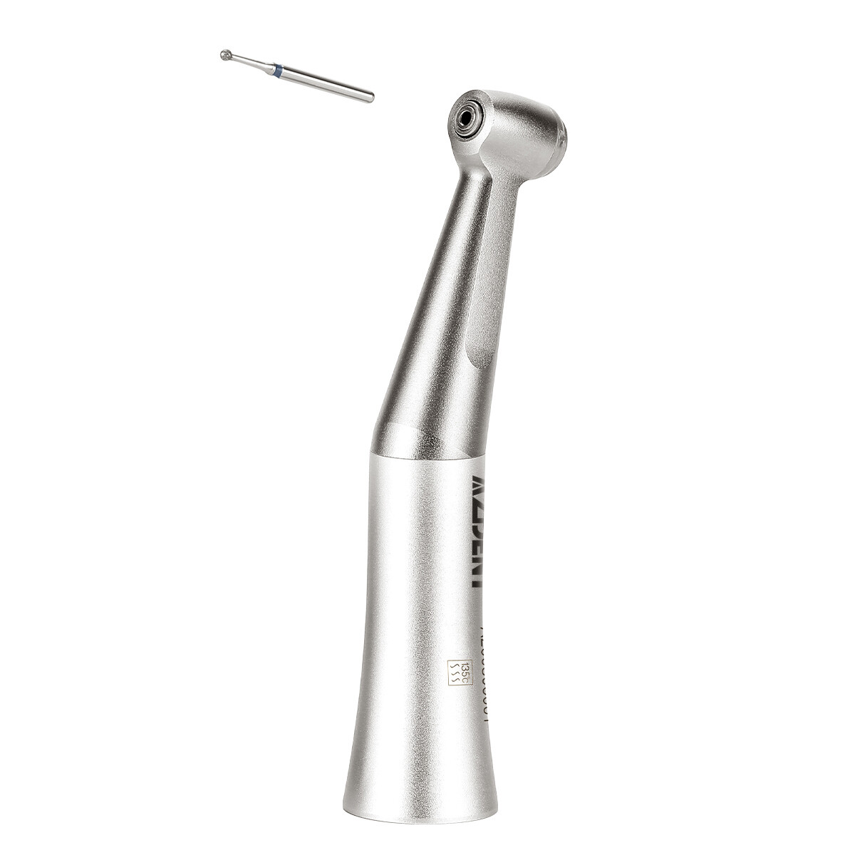 USPS Dental Low Speed 1:1 Contra Angle Push Handpiece /100Pcs Diamond FG Burs