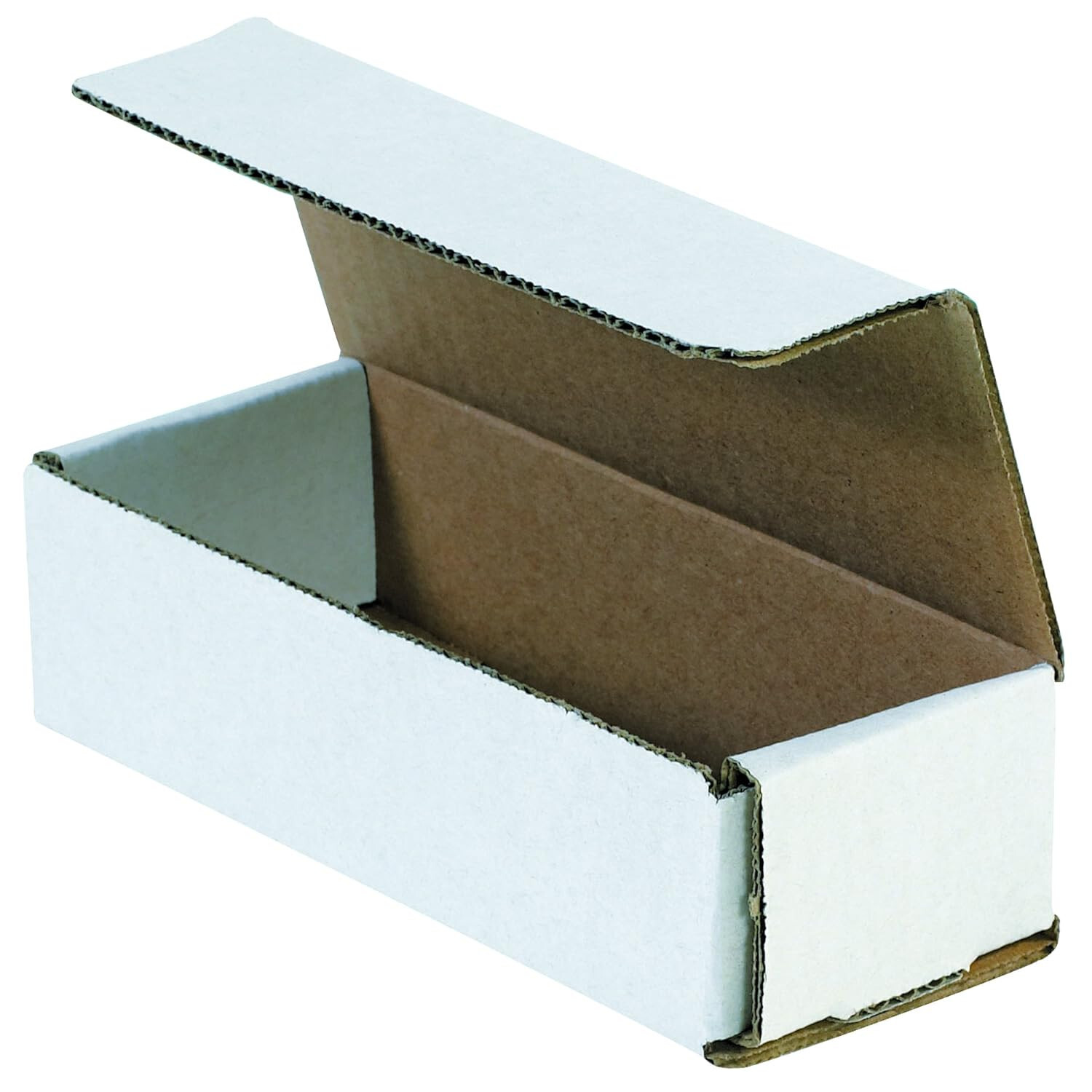 50 14″ x 3″ x 3″ White Corrugated Mailers Tuck Flap Boxes Free Ship
