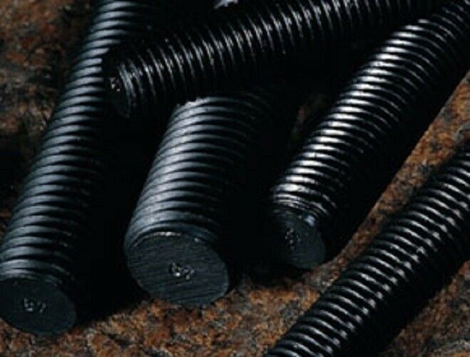 1/4-20 X 3′ UNC A307 Grade A All Thread Rods Plain 50 Sticks