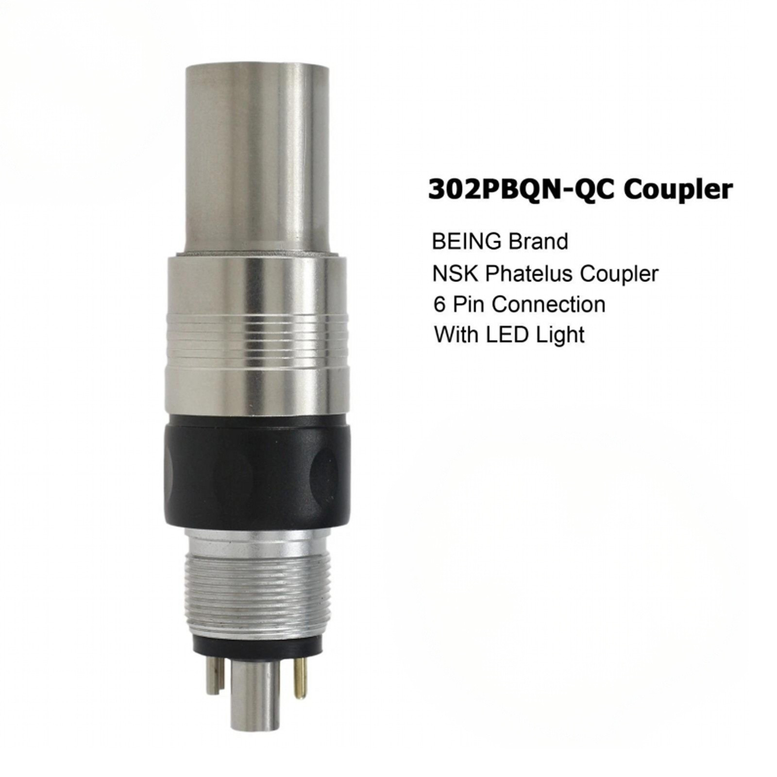 BEING Dental 45° Angle Surgical Handpiece LED For KaVo NSK Coupler 4 Hole 6 Pin