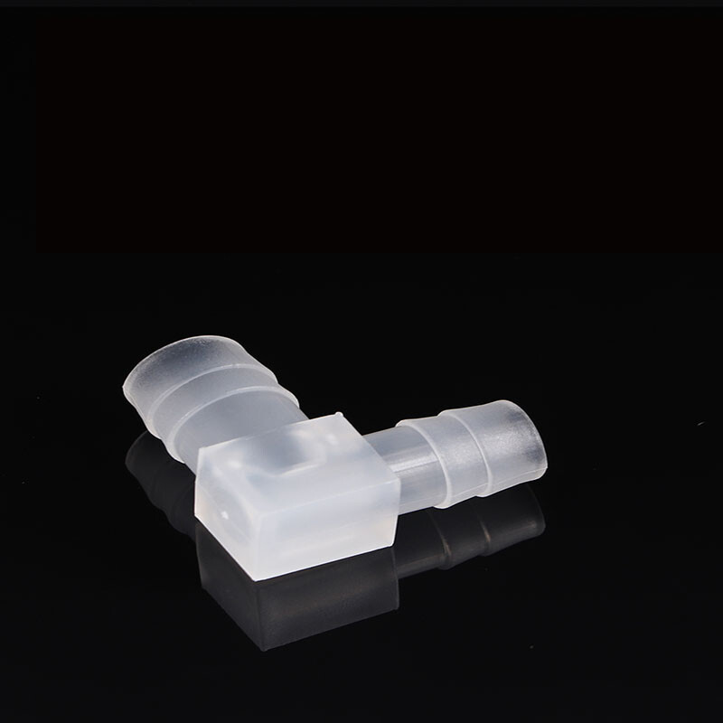 *L TYPE* 90 Elbow Plastic Barbed Reducer Pipe Hose Joiner Tube Fittings Elbow