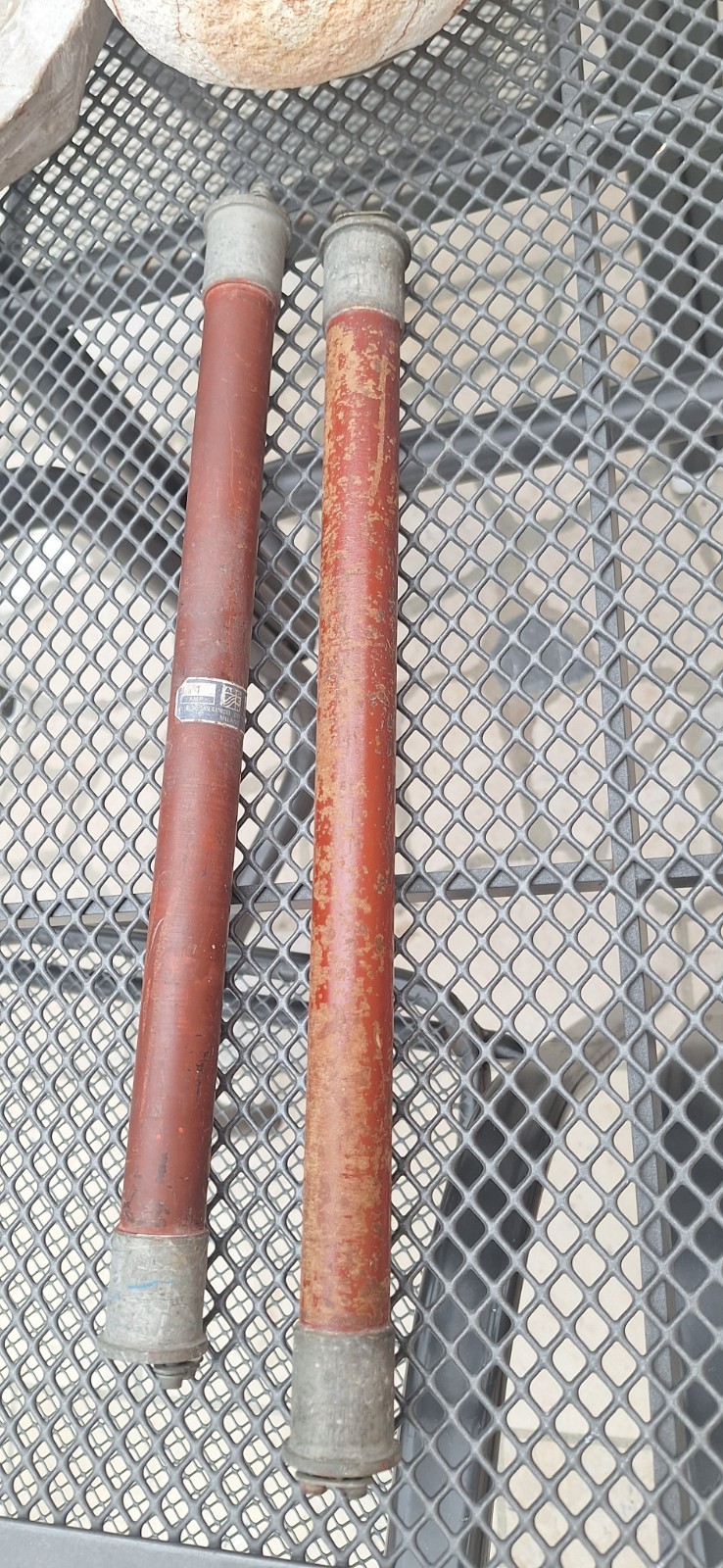 Vintage High Voltage Substation Lot – ASGEN Milano 1A HV Fuses, Enamel Warning S