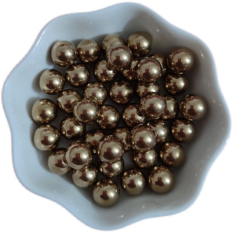 Solid Brass Bearing Balls 0.9mm 1mm 1.2mm 1.8mm-45mm Diameter H62 Brass Balls