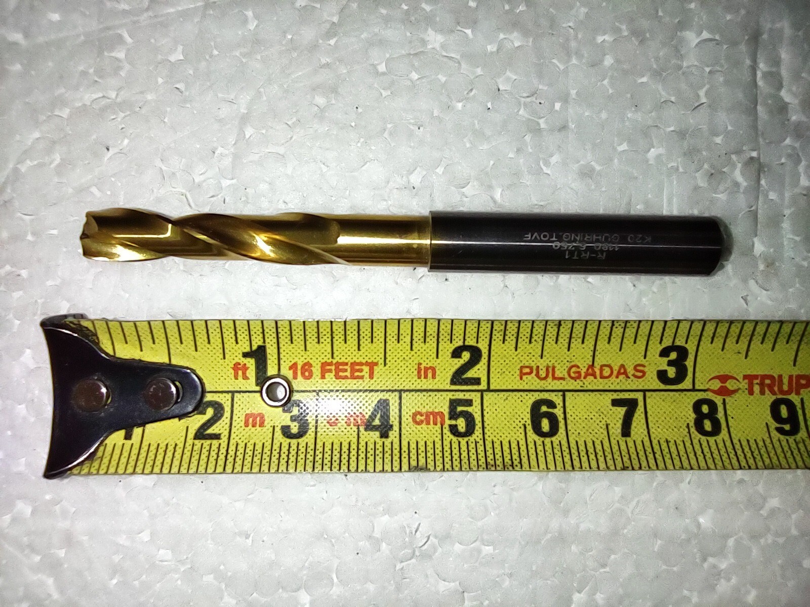 GUHRING – TiN Coated Drill – 6.75mm Dia. #R-RT1 1180 6.750 (IPS Item #1419)