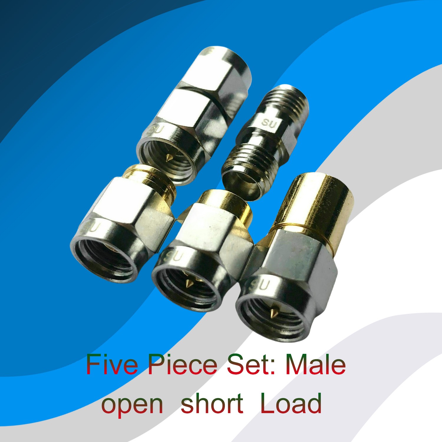 SMA Open Short Load Calibration Kit 6GHz 50Ω for VNA Network Analyzer RF Testing