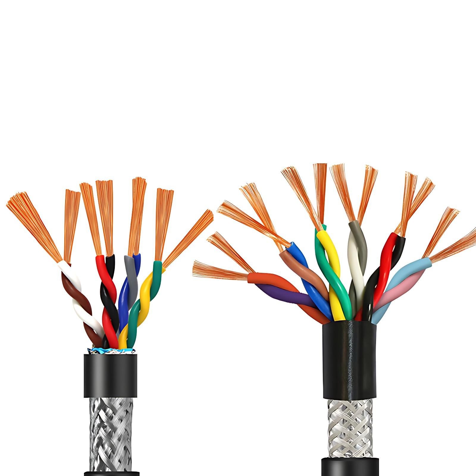 RVSP 485 Signal Wire Double Twisted Shielded Cable 2/4/6/8/10/12/14/16/20-Core