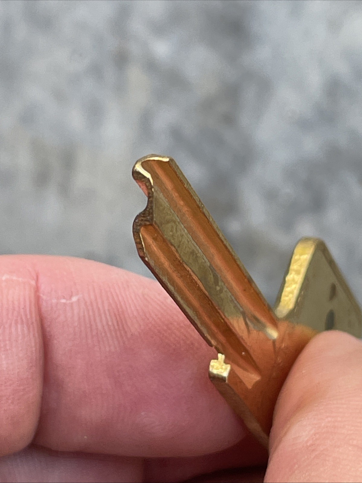 Yale Y1E / 999N / 5YA1E Key Blanks. Lot of 2 Blank Brass esp Keyblanks