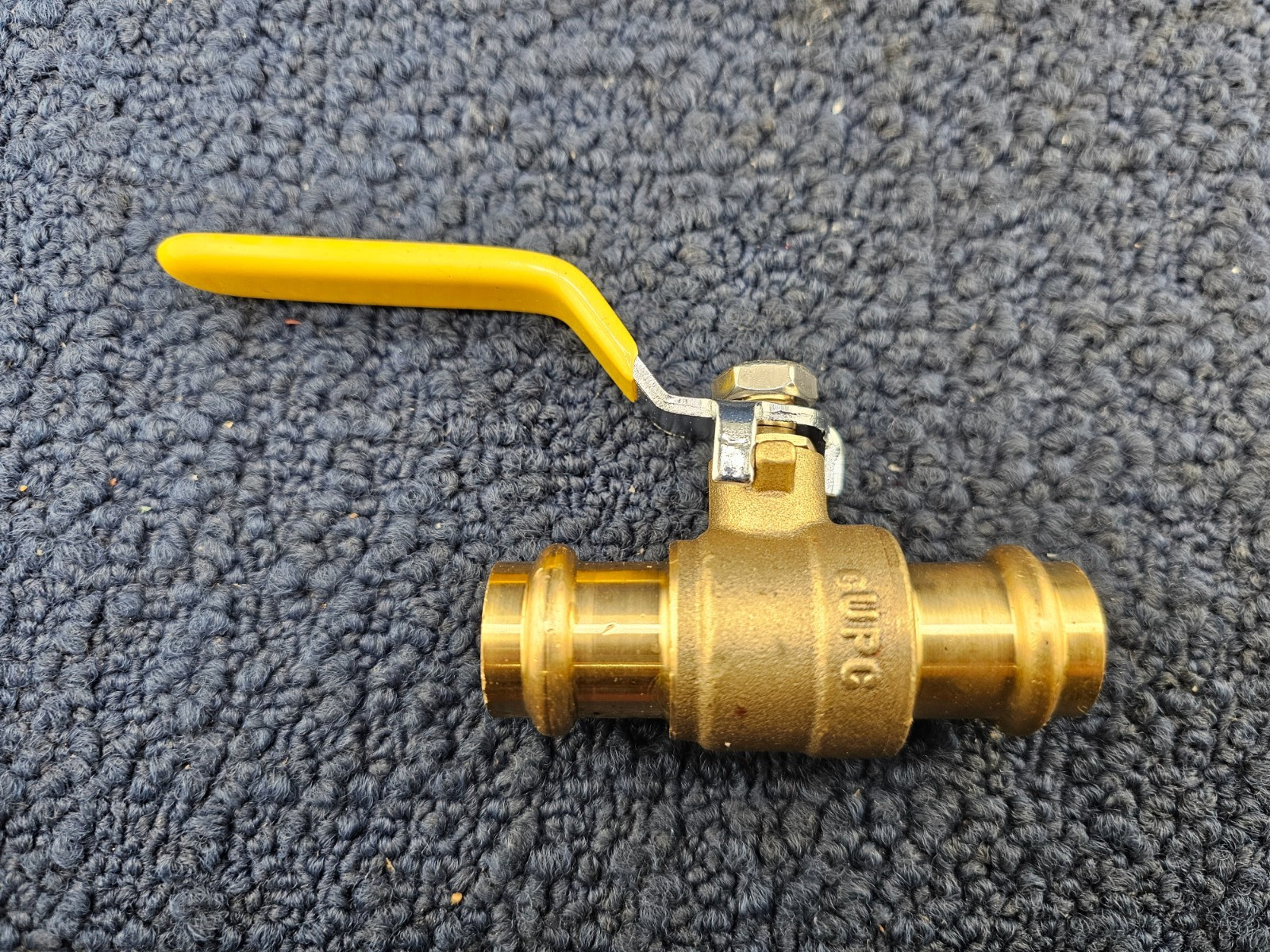 WHK 1/2″ Full Port Brass Ball Valve, 250 CWP Lead-Free