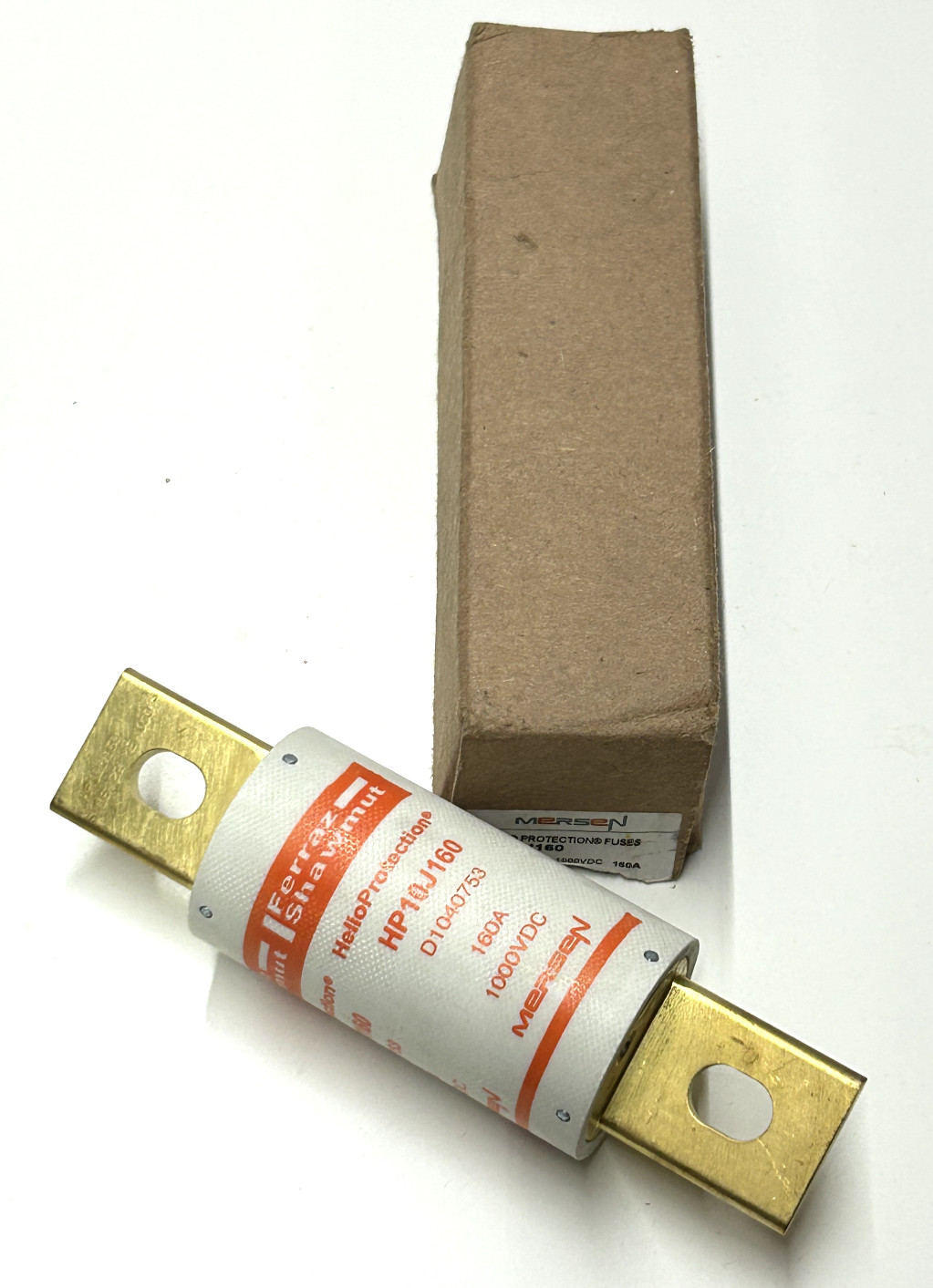MERSEN HP10J160 Helio Protection Fuses, Photovoltaic Fuse 160A 1000VDC
