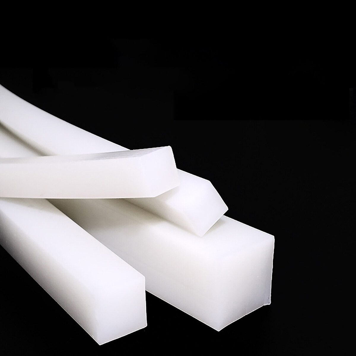 Solid Square Rectangle Silicone Rubber Strip Sealing Gasket High Temp