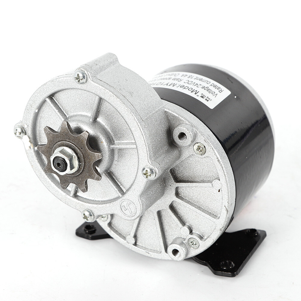 350w 24v 2 Poles Brushed Motor Electric Vehicle Geared Motor Decelerate Motor