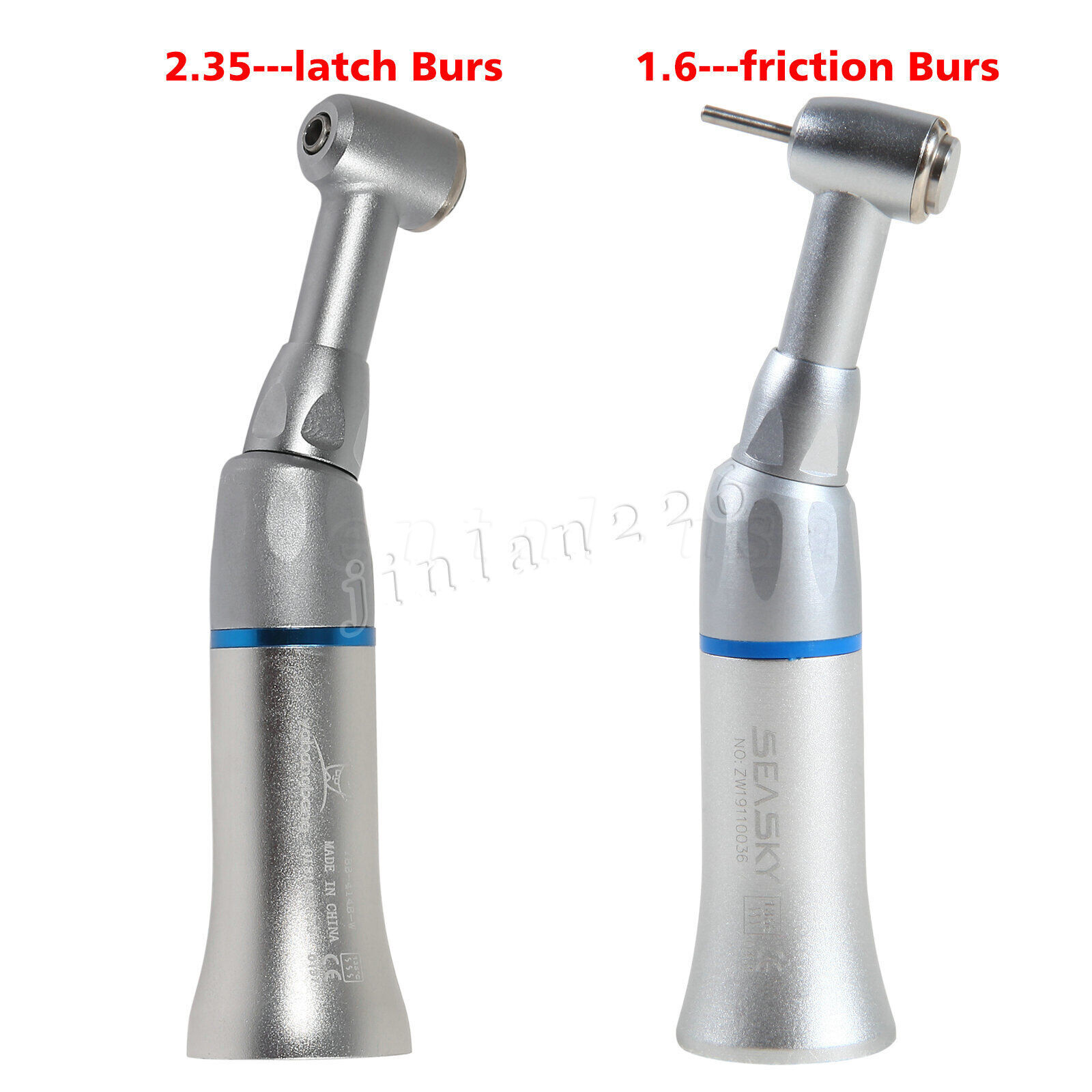NSK Style Dental Slow Speed Contra Angle Handpiece Fit Latch/Friction Grip Burs
