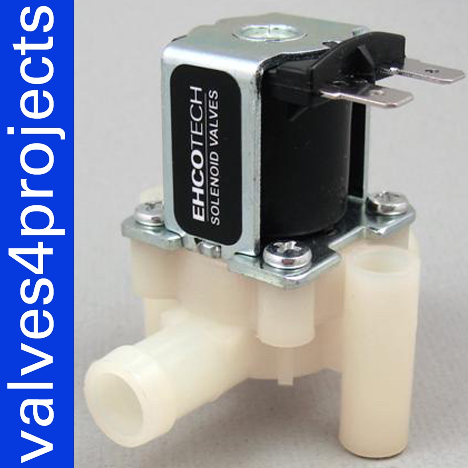 1/2″ 110/115/120VAC Hose Barb Electric Solenoid Valve Plastic Body Water N/C