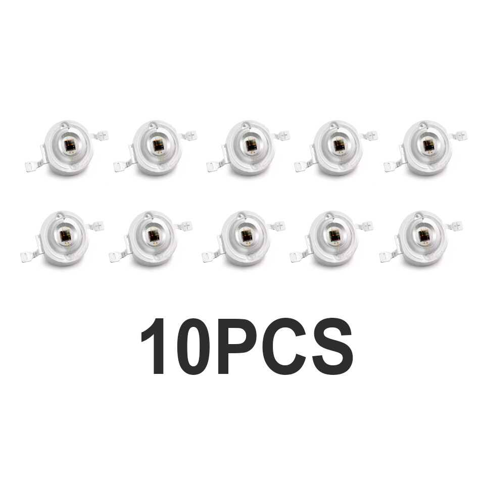 740nm 850nm 940nm High Power Smd Ir Led Chip 3W 5W 10W 20W 30W 50W 100W COB Bead