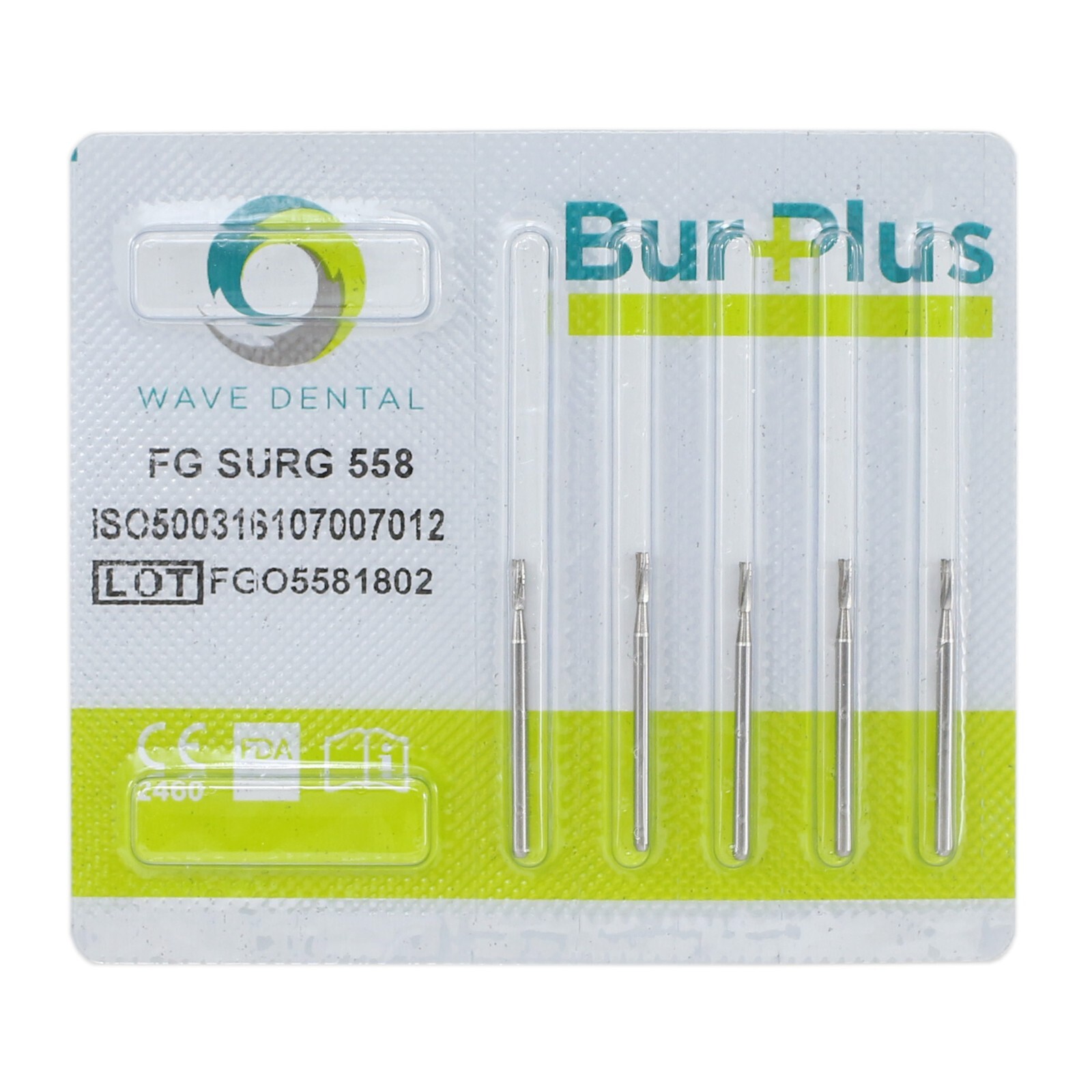 Wave Dental Burs Carbide Surgical High Speed FG SURG 557 558 701 702 703 Prima