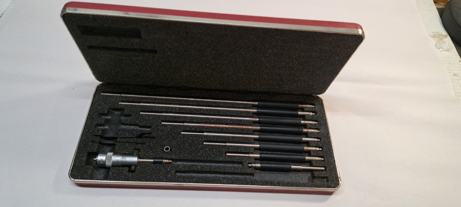 Starrett No. 124 inside micrometer set Made in U.S.A. (60204)
